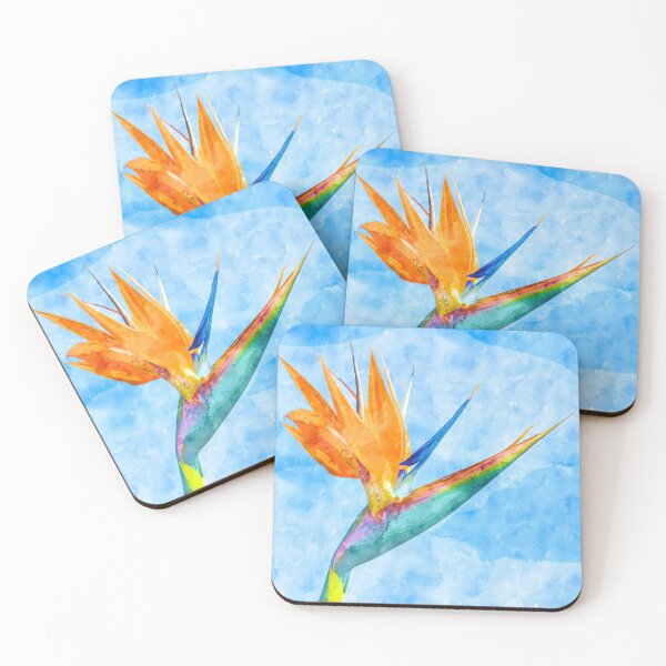 Item preview, Bird of Paradise Strelitzia Reginae Flower designed and sold by TheBearandBunny.