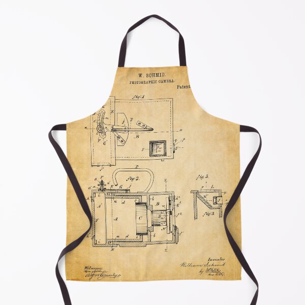 Item preview, Photographic camera 1883 patent antique designed and sold by InkedArtPrints.