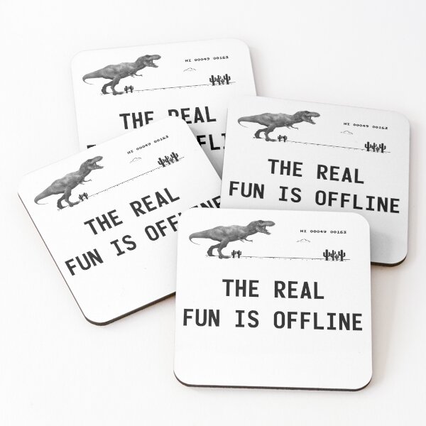 Item preview, Trex Cactus Offline, The Real Fun Is Offline  designed and sold by youssefattigui.