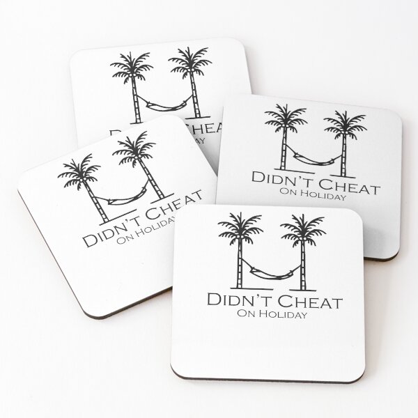 Item preview, Didn’t Cheat On Holiday White Lie Party Funny  designed and sold by Brother's Clothing.