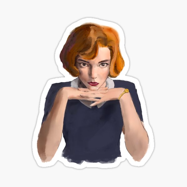 Beth Harmon Sticker