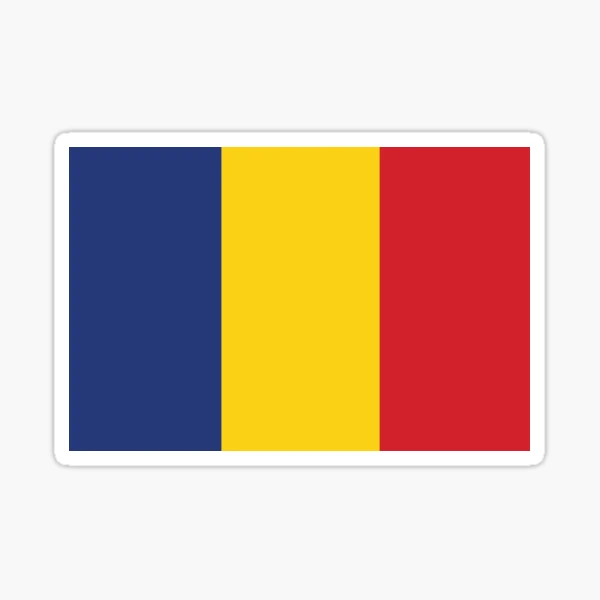 Romania Sticker for Sale by wickedcartoons
