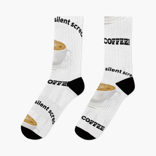 Item preview, A yawn is a silent scream for coffee designed and sold by UncleStuScience.