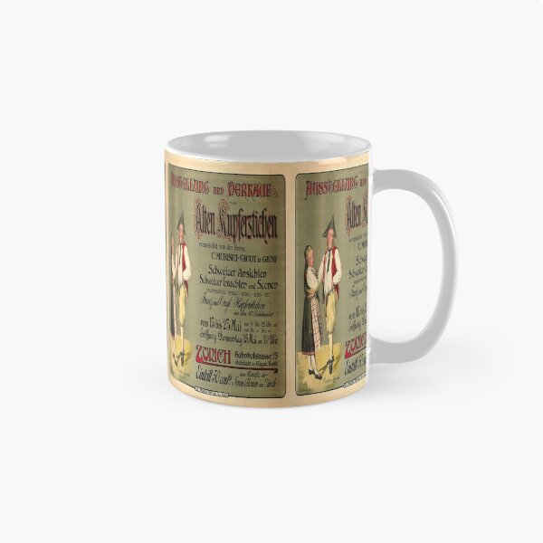 Item preview, retro alten kupferstichen ausstellung und derkauf zurich designed and sold by CorasPosters.
