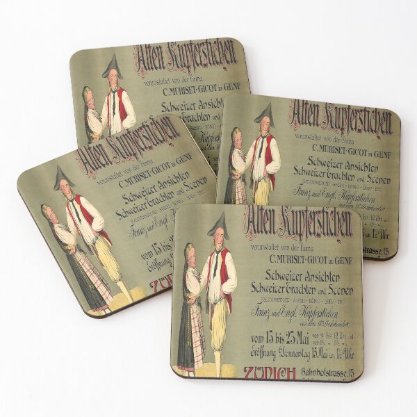 Item preview, retro alten kupferstichen ausstellung und derkauf zurich designed and sold by CorasPosters.