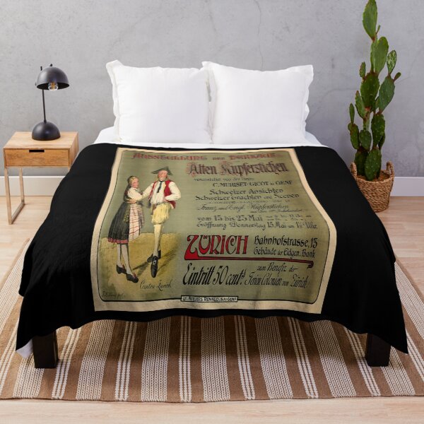 Item preview, retro alten kupferstichen ausstellung und derkauf zurich designed and sold by CorasPosters.