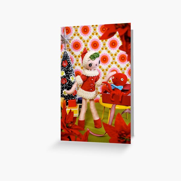Holiday Surprise Gift Greeting Card
