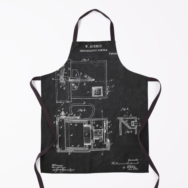 Item preview, Photographic camera 1883 patent chalkboard designed and sold by InkedArtPrints.