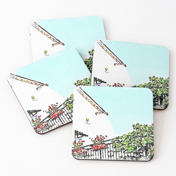 Item preview, Borrello: balcony with flower and climbing plant designed and sold by Giuseppe Cocco.