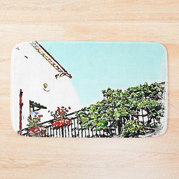 Item preview, Borrello: balcony with flower and climbing plant designed and sold by Giuseppe Cocco.