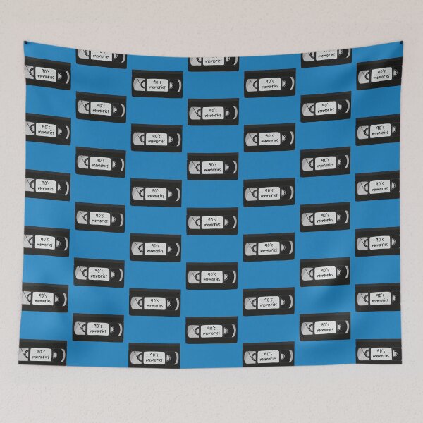 Item preview, 90s Memories VHS Cassette Tape Video Blue designed and sold by Sunny Collections.