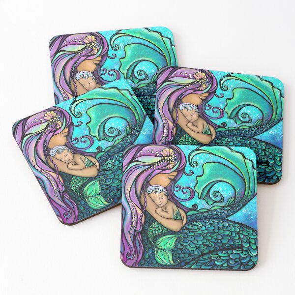 Item preview, Mama mermaid  designed and sold by Swimwhimsy.
