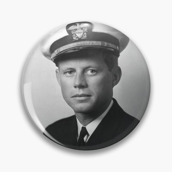 Item preview, JFK Wearing His Navy Uniform designed and sold by warishellstore.