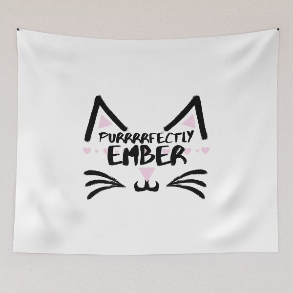 Item preview, Purrrrfectly EMBER designed and sold by IzzyDee-Designs.