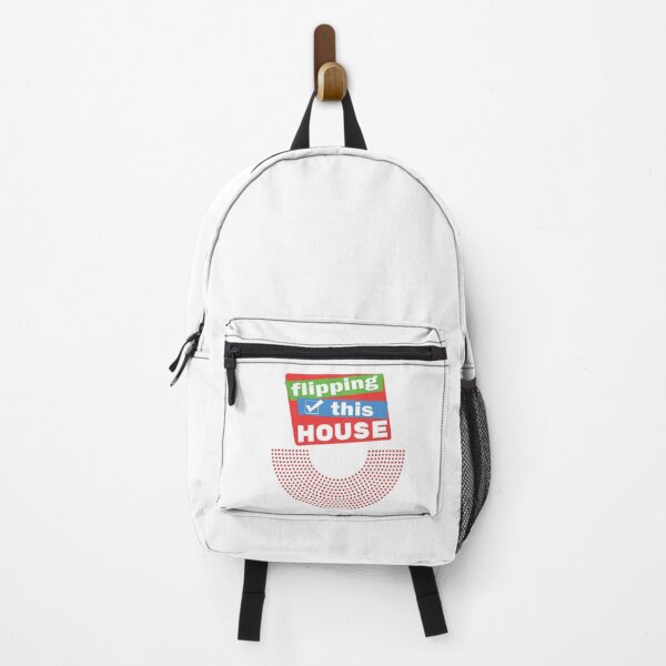 Item preview, Flipping This House Red Wave designed and sold by SquaredApple.