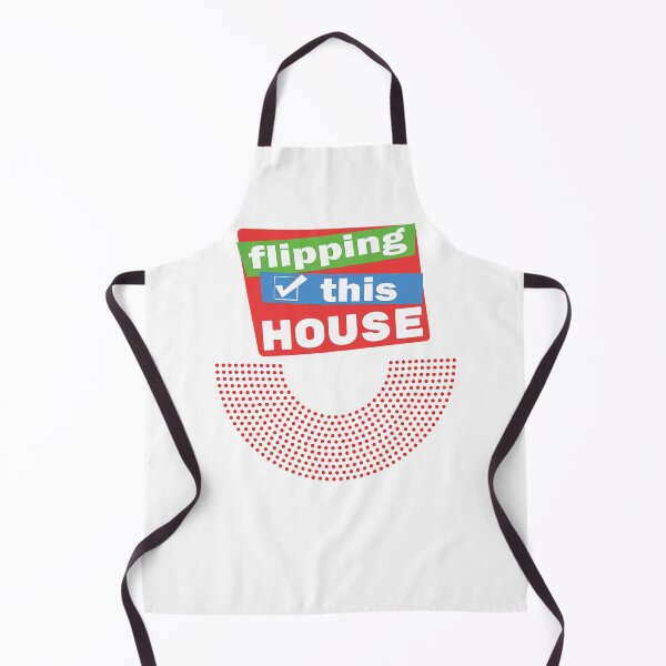 Item preview, Flipping This House Red Wave designed and sold by SquaredApple.