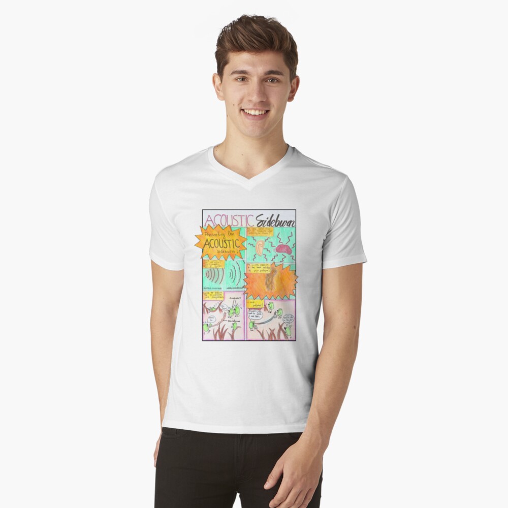 Item preview, V-Neck T-Shirt designed and sold by PSTB.