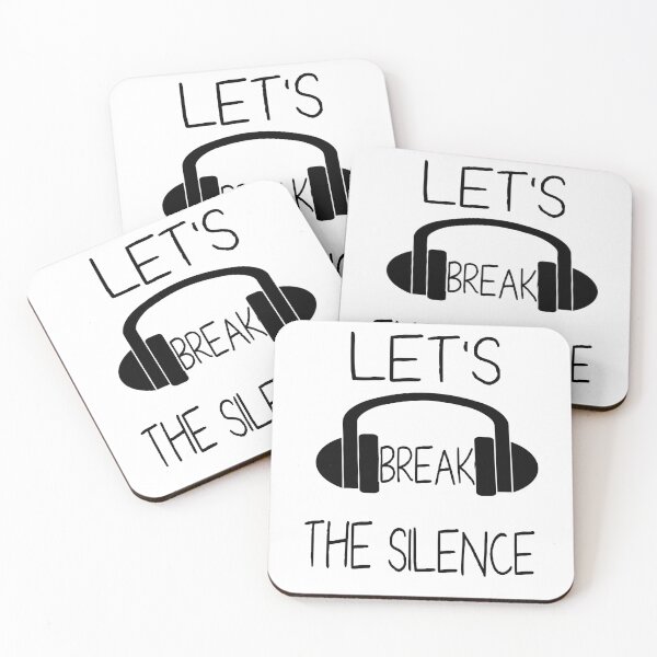 Item preview, Let's Break The Silence designed and sold by PRINTED ..