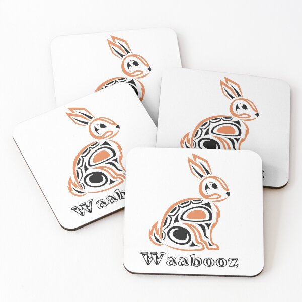 Item preview, Indigenous Rabbit (Waabooz) designed and sold by KendraHowland.