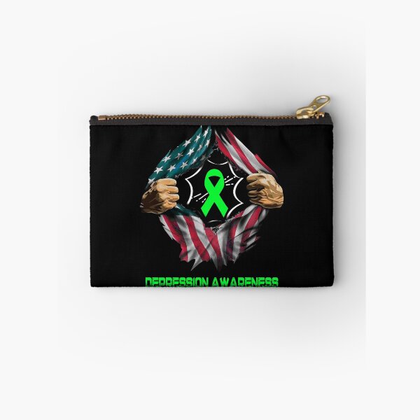 Item preview, Depression Awareness American Flag designed and sold by ArangoaStore.