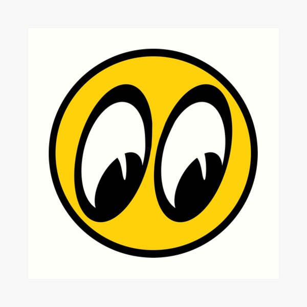 Moon Eyes Art Print