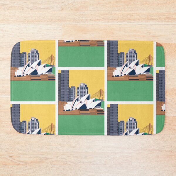 Item preview, Australia Opera House Art Deco Geometric Retro designed and sold by 108dragons.