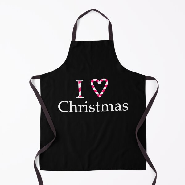 Item preview, I Love Christmas Candy Cane Heart designed and sold by f2error.
