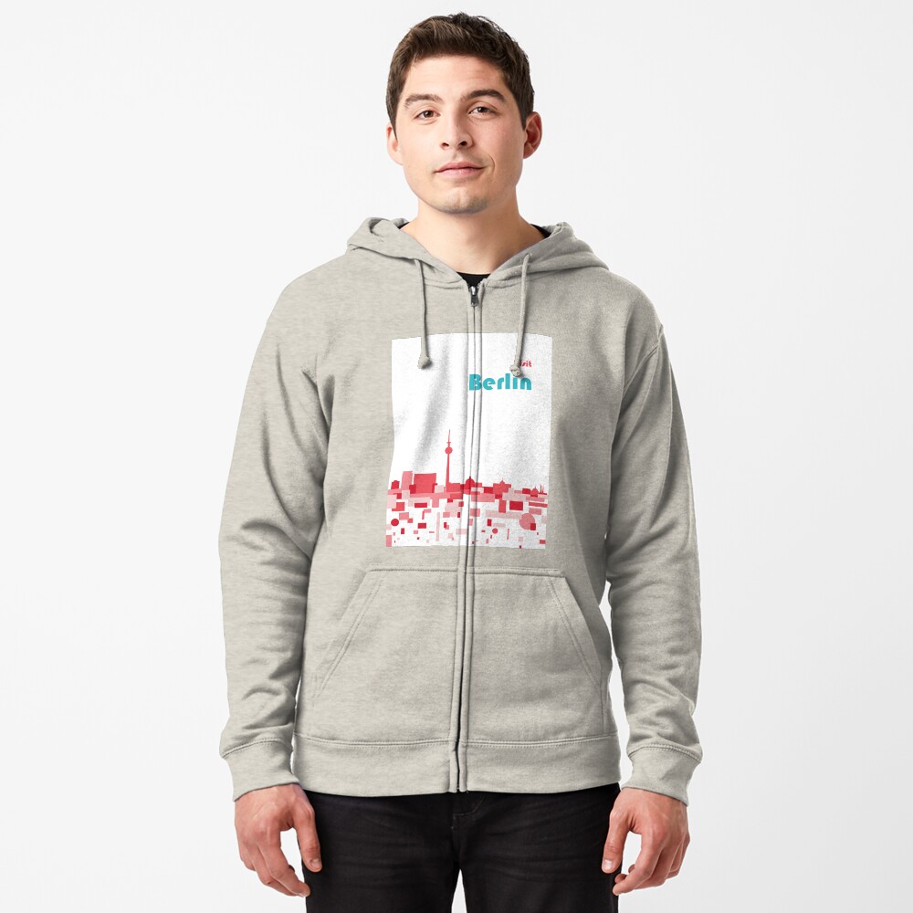 Item preview, Zipped Hoodie designed and sold by Philcohnartist.