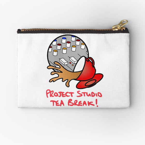 Item preview, Project Studio Tea Break Logo With Text Vertical designed and sold by PSTB.
