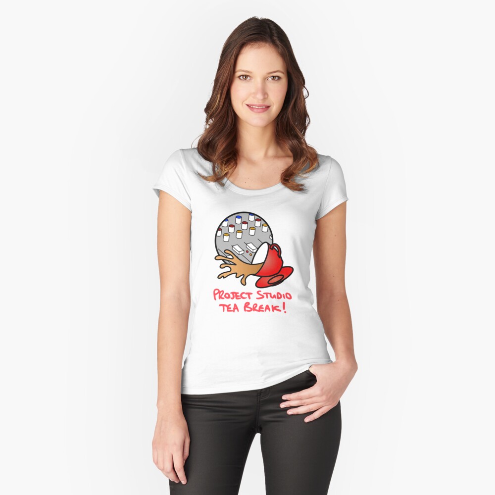 Item preview, Fitted Scoop T-Shirt designed and sold by PSTB.
