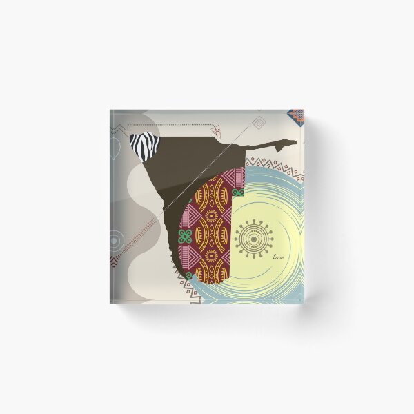 Item preview, Namibia Stylized designed and sold by lanrestudio.