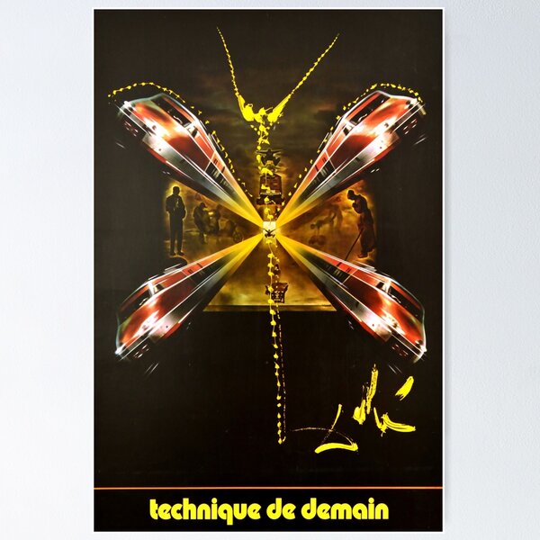 Item preview, retro technique de demain designed and sold by CorasPosters.