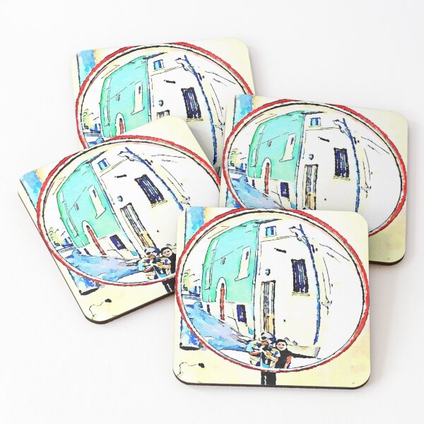 Item preview, Borrello: reflected in the road mirror designed and sold by Giuseppe Cocco.