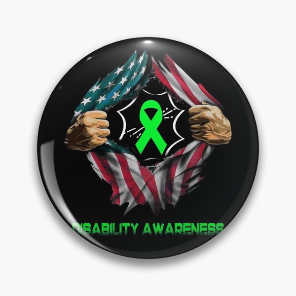 Item preview, Disability Awareness American Flag designed and sold by ArangoaStore.