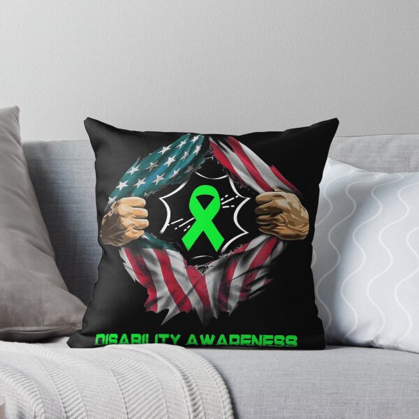 Item preview, Disability Awareness American Flag designed and sold by ArangoaStore.