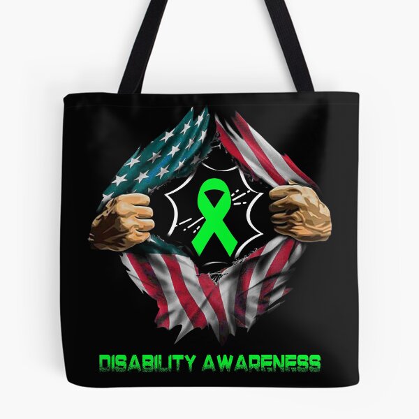 Item preview, Disability Awareness American Flag designed and sold by ArangoaStore.