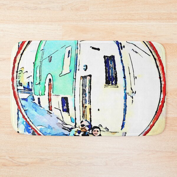 Item preview, Borrello: reflected in the road mirror designed and sold by Giuseppe Cocco.