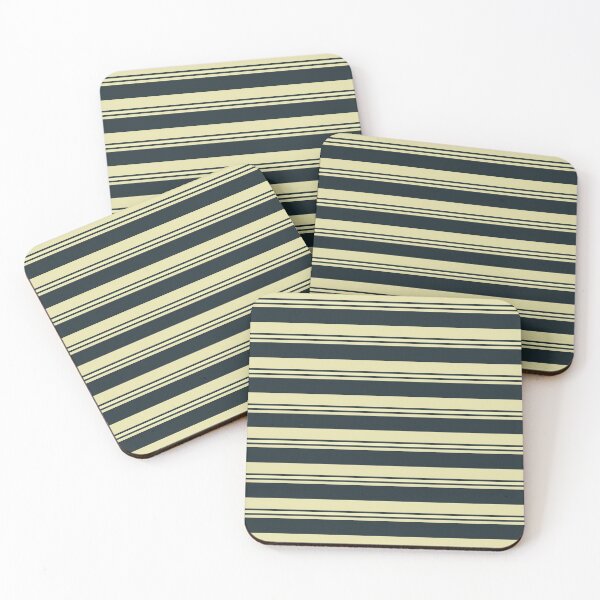Item preview, Hamptons coastal inspired Navy and cream stripes. designed and sold by LaBellCreative.