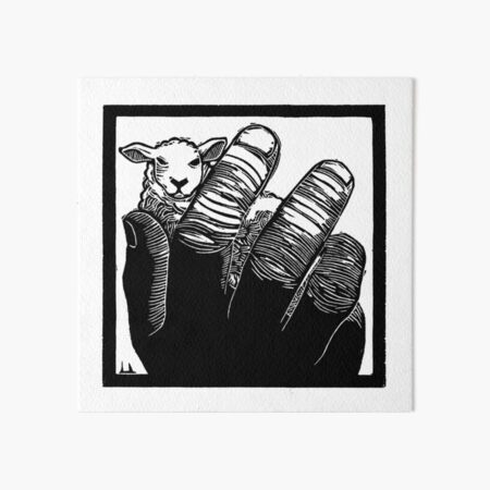 Hand of God Art Board Print