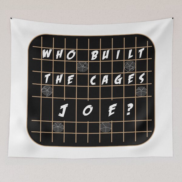 Item preview, Who Built the Cages Joe designed and sold by fash-t-shirt.