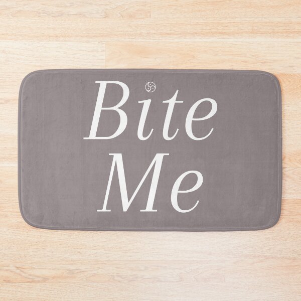 Item preview, Bite Me - BDSM Triskelion included for kinky people designed and sold by BournvilleC.