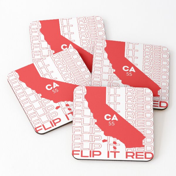 Item preview, Flip It Red California designed and sold by SquaredApple.