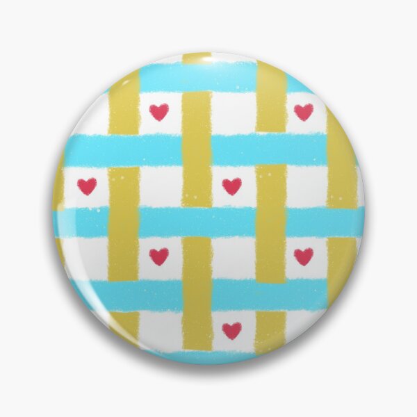 Item preview, Grid and Heart Pattern designed and sold by LaMalennna.