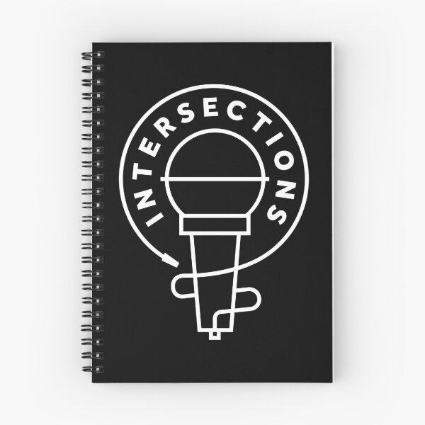 Item preview, Intersections logo (white) designed and sold by Intersections Festival.
