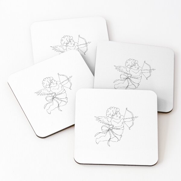 Item preview, 'Cupid' Illustration designed and sold by KTREWTattoo.