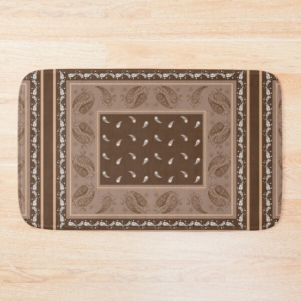 Item preview, Paisley Bandana Brown designed and sold by bohefy.