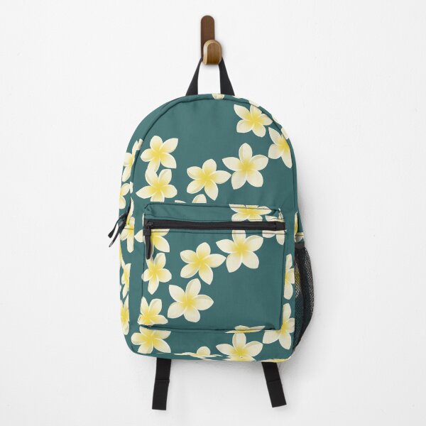 Item preview, Plumeria over Teal designed and sold by Artemixtravel.