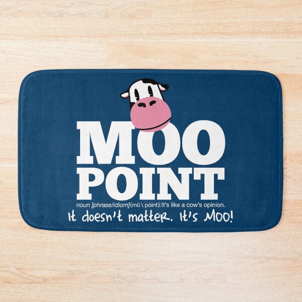 Item preview, A Moo Point designed and sold by huckblade.