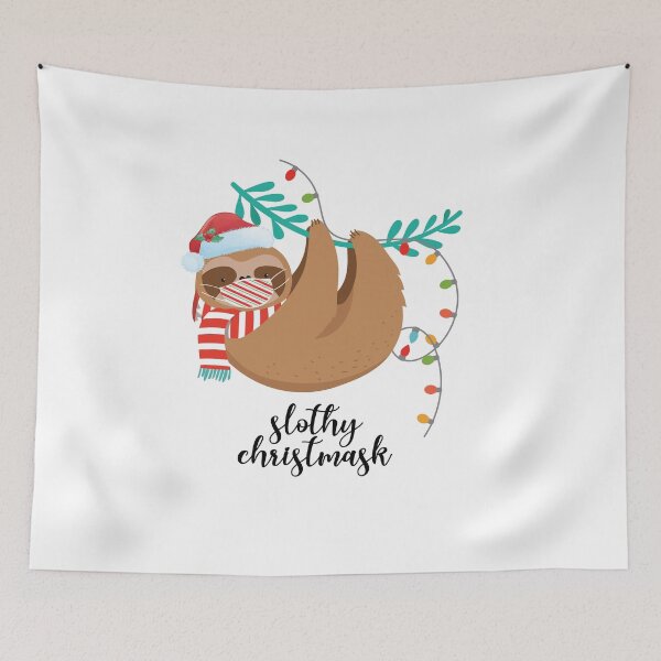 Item preview, Slothy Christmask designed and sold by Suhy.