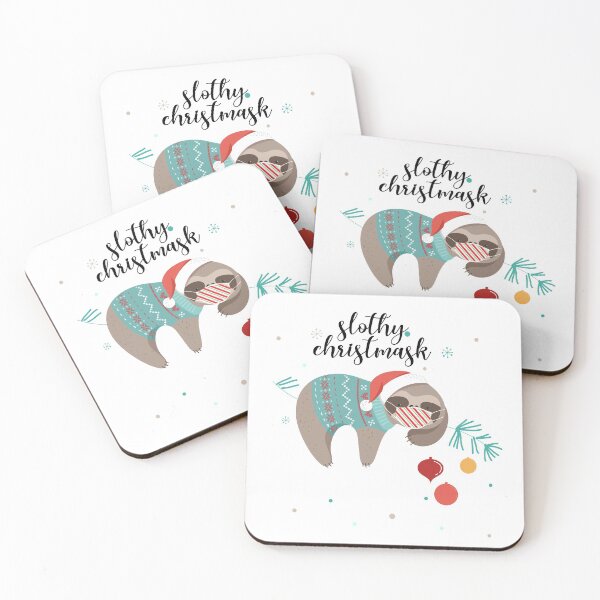 Item preview, Slothy Christmask designed and sold by Suhy.